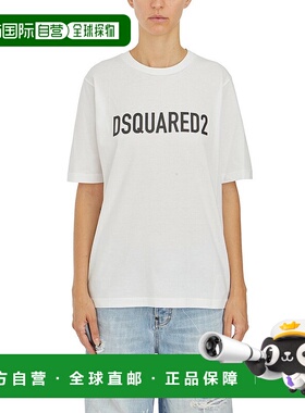 1h可退 香港直邮Dsquared2 二次方 女士 圆领 T恤 S75GD0449D2000