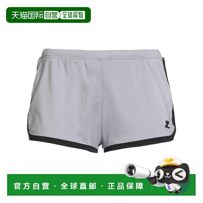 1h可退 香港直邮Courreges 女士 短裤 grey灰色 舒适时尚
