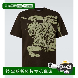 EKD 1h可退 男士 香港直邮Burberry 棉质针织T恤博柏利 巴宝莉