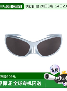 1h可退 香港直邮Balenciaga 巴黎世家 女士 太阳眼镜 grey灰色 舒