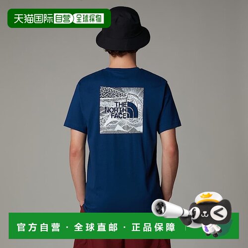 自营欧洲直邮北面男士 Redbox 庆典T恤TheNorthFace新款
