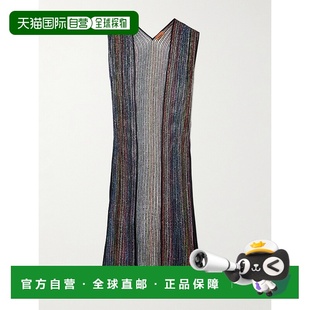 珠片金属感钩花罩衫 女士 MS25SQ1US91PF 米索尼 香港直邮MISSONI