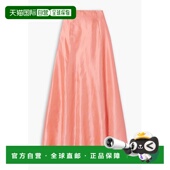 香港直邮Staud 半身裙 女士 silk 1h可退 长款 Vincenzo dupioni