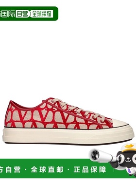 香港直邮Valentino Toile Iconographe低帮板鞋 77I-3GT004
