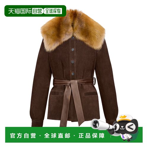 香港直邮SAINT LAURENT 女士皮衣 A000E0YCWF22049 AW2026外套