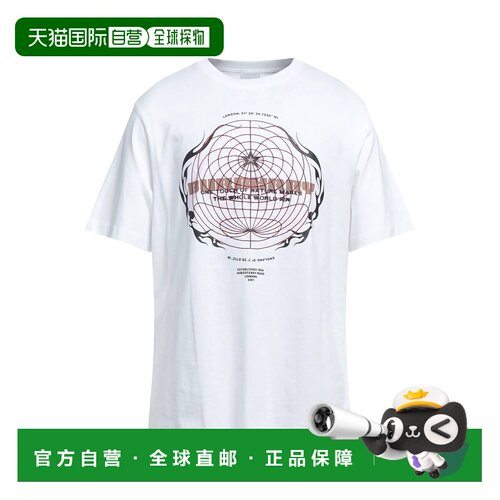 1h可退 香港直邮Burberry 巴宝莉 男士 T恤 white白色 舒适时尚