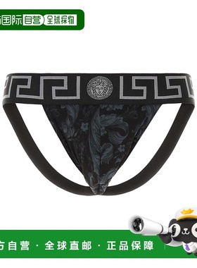 香港直邮Versace 图案丁字裤 10013821A11188