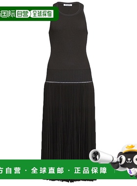 1h可退 香港直邮Alaia 女士 褶裥连衣裙 9R2673K078B green绿色