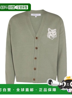 1h可退 香港直邮MAISON KITSUNE 男士 長袖紐扣套頭衫 PM00509KM0