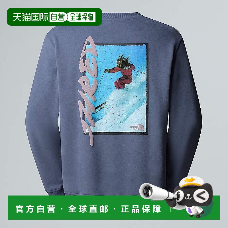 自营欧洲直邮北面 NSE Slopes男女通用休闲卫衣 THE NORTH FACE