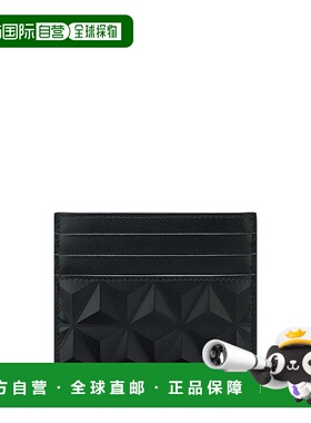 自营欧洲直邮S.T.Dupont法国都彭 APEX男士黑色小牛皮卡包