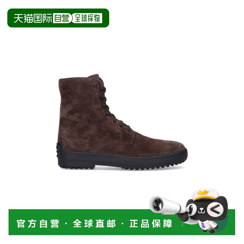 1h可退 香港直邮TOD'S 托德斯 男士 繫帶軍靴 XXM84L0GK50RE0男靴 - 实物图