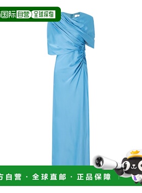 1h可退 香港直邮Stella McCartney 露背披肩式连衣裙 6A04913FU30