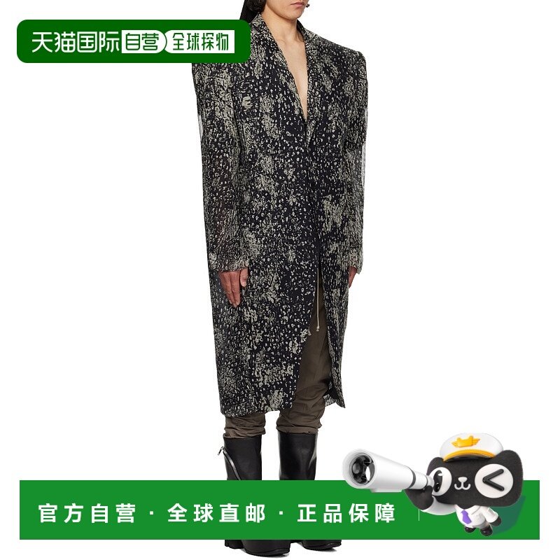 香港直邮Rick Owens 西装长袖大衣 RU01E5931SP1