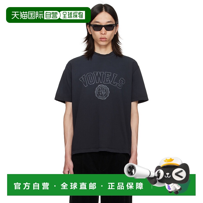 1h可退 香港直邮Tom Ford 汤姆 福特 男士 黑色 Faded Collegiate