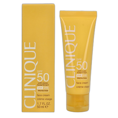 欧洲直邮Clinique Face Cream SPF50防晒倩碧户外旅行正品