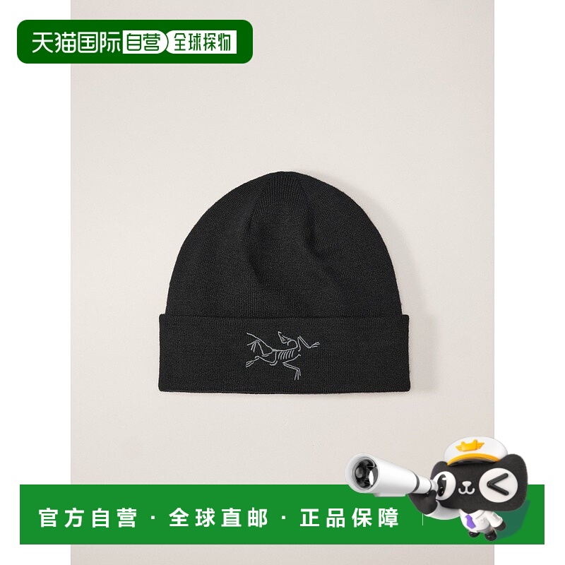 自营1h可退 欧洲直邮ARCTERYX Bird刺绣针织帽始祖鸟帽子