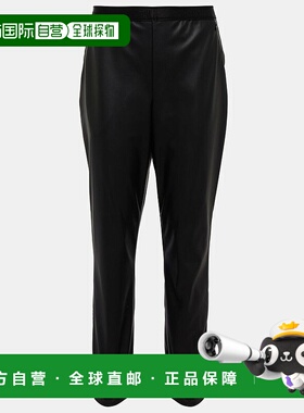 1h可退 香港直邮Wolford 女士 仿皮长裤 001012 black黑色 舒适时