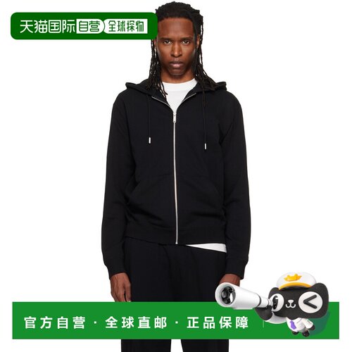 香港直邮Canada Goose 加拿大鹅 男士 黑色 Loon Full Zip 连帽衫
