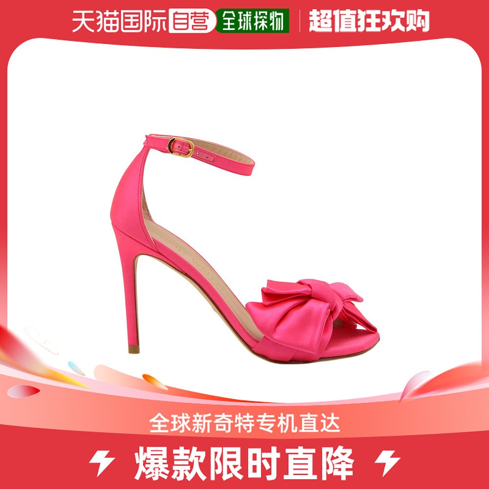 香港直邮Stuart Weitzman Loveknot高跟凉鞋 SD855SAN