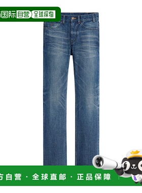 香港直邮Celine Francoise 深色洗水牛仔裤 2N48A930F.直筒裤