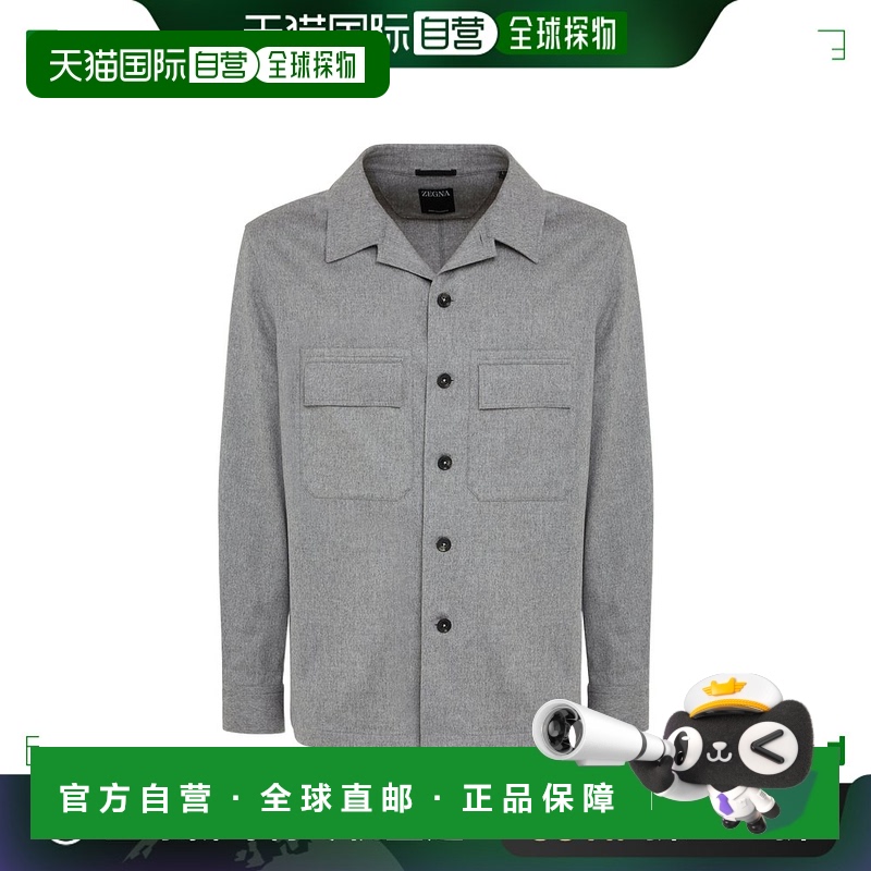 香港直邮Zegna 长袖衬衫 UEV46A8SOT6B杰尼亚