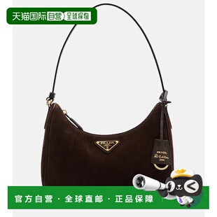 1h可退 香港直邮Prada 普拉达 女士 Re-Edition 绒面革肩包