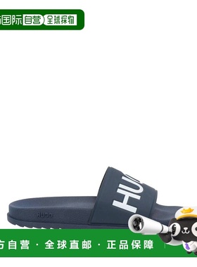 香港直邮BOSS 波士 男士 Slides 便鞋 blue蓝色 舒适时尚拖鞋凉鞋