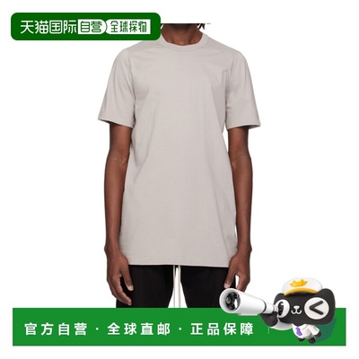1h可退 香港直邮Rick Owens Temple Level 圆领T恤 RU01F2264JA