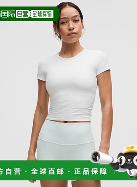 自营1h可退 欧洲直邮LULULEMON露露乐檬 All It Takes 罗纹T恤，
