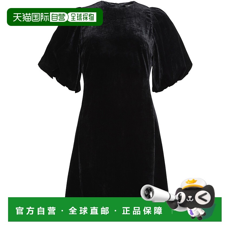 1h可退 香港直邮A.P.C. 女士 Sterling 短式连衣裙 black黑色 舒
