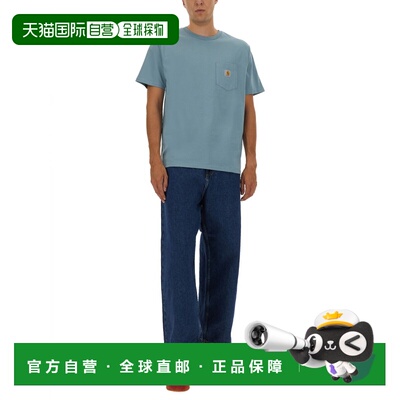 欧洲直邮carhartt wip 男士 牛仔裤直筒裤