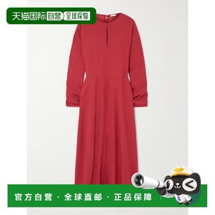 香港直邮JOSEPH 绉纱中长连衣裙 约瑟夫 Hills JF009 女士 1h可退