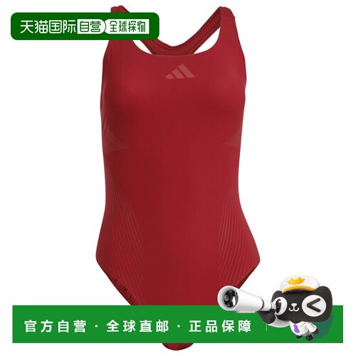 1h可退 欧洲直邮ADIDAS 女士泳装 1506699SHADOWRED CO 红色泳衣
