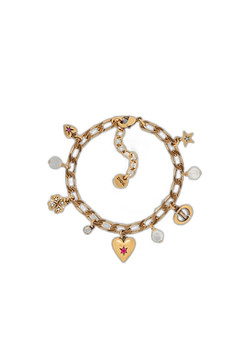 香港直邮Dior Lucky Charms 手链 B2484WOMCY珍珠四叶草