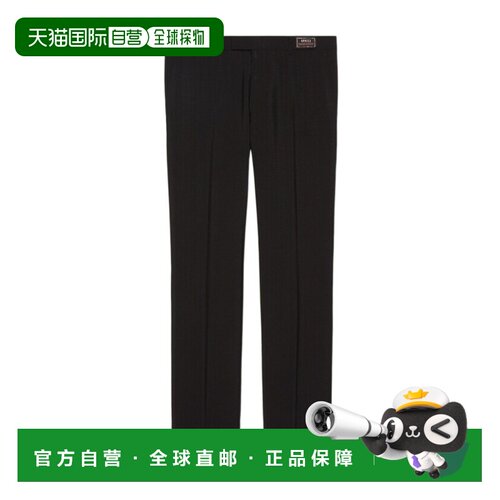 自营Gucci 直筒正装西裤 698748Z592B直筒裤 【付后1h可退】