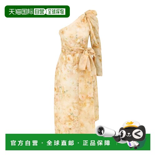 1h可退 香港直邮ZIMMERMANN 女士连衣裙 2192DR251YELLOWFLORAL S