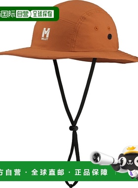 自营欧洲直邮Millet觅乐 WANAKA 男款遮阳帽 橙色帽子鸭舌帽