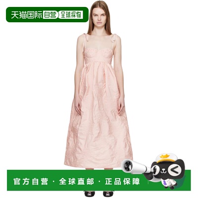 1h可退 香港直邮Cecilie Bahnsen 女士 粉色 CBalena 连衣裙 425R