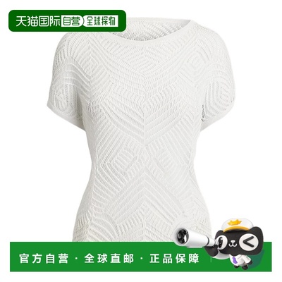 1h可退 香港直邮Ralph Lauren 短袖几何图案毛衣 100053091