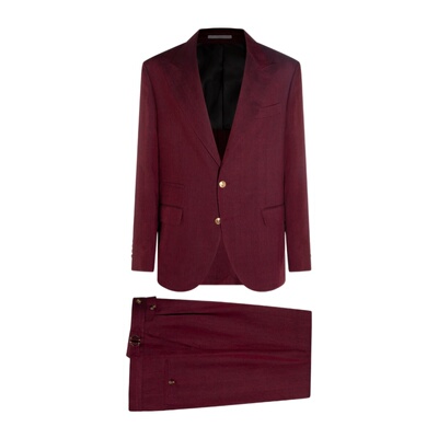 香港直邮Brunello Cucinelli 长袖西装外套和西裤两件套 MZ408LDF