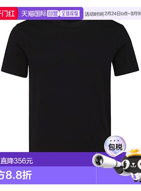 香港直邮Tom Ford 汤姆 福特 男士 黑色棉质T恤 T4M081040002