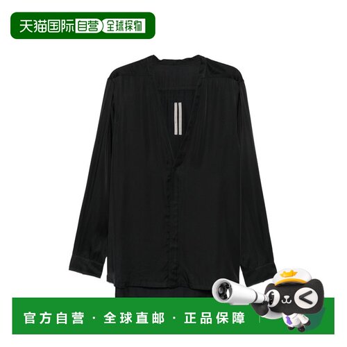 香港直邮rick owens 瑞克 欧文斯 女士 LARRY V领衫 RP02F524409