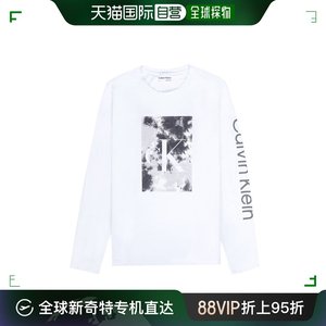 欧洲直邮Calvin Klein凯文克莱男士长袖T恤秋季百搭时尚40IC847