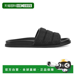 拖鞋 男士 838089FAD71 black黑色 香港直邮Gucci 舒适时尚 古驰