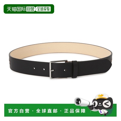 1h可退 香港直邮Paul Smith 保罗 史密斯 男士 黑色皮带 M1A5775B