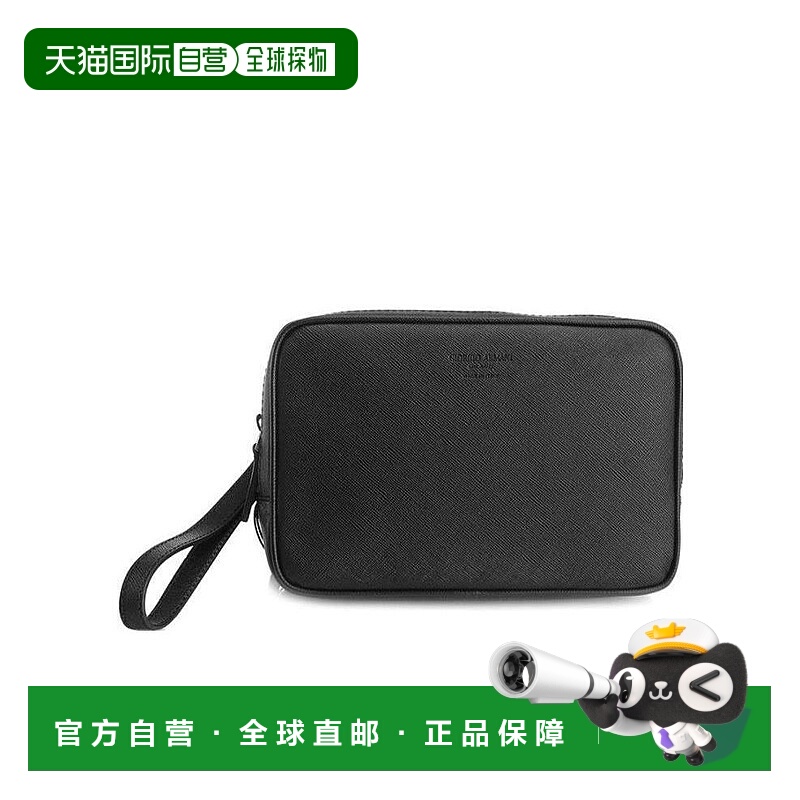 香港直邮Giorgio Armani 徽标细节手拿包 Y2P064YB52J