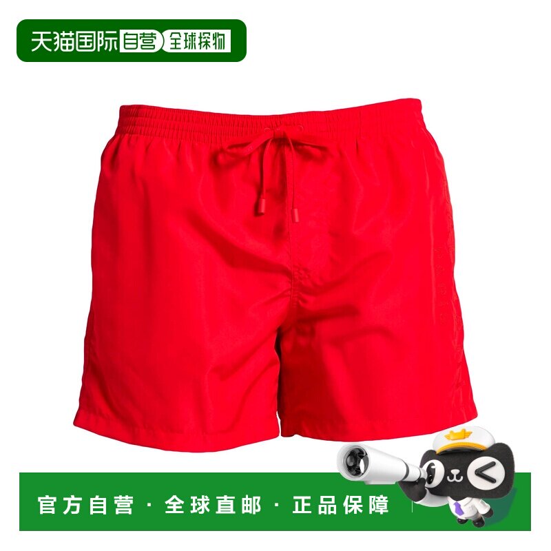 香港直邮Balmain 巴尔曼 男士 泳裤 red红色 舒适时尚短裤