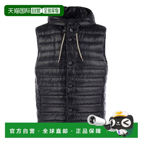 1h可退 香港直邮HERNO 男士马甲 PI00095UR12017Z9200 AW2024 蓝