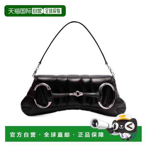 自营Gucci Horsebit Chain 马衔扣中号单肩包 764255AACU1古驰